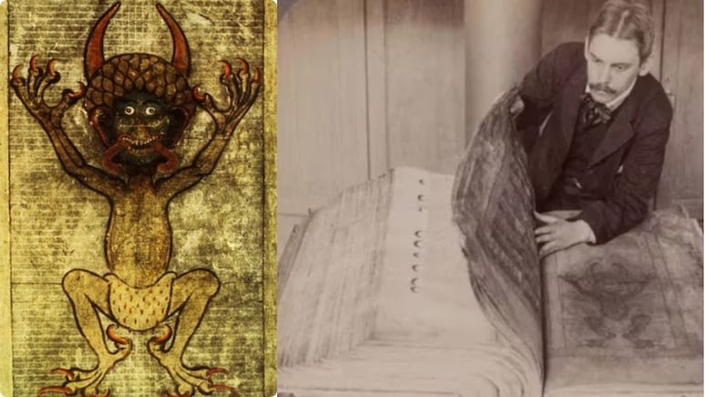 एक रात में लिखी गई शैतान की किताब! 165 किलो वजनी Devils Bible का खौफनाक रहस्य