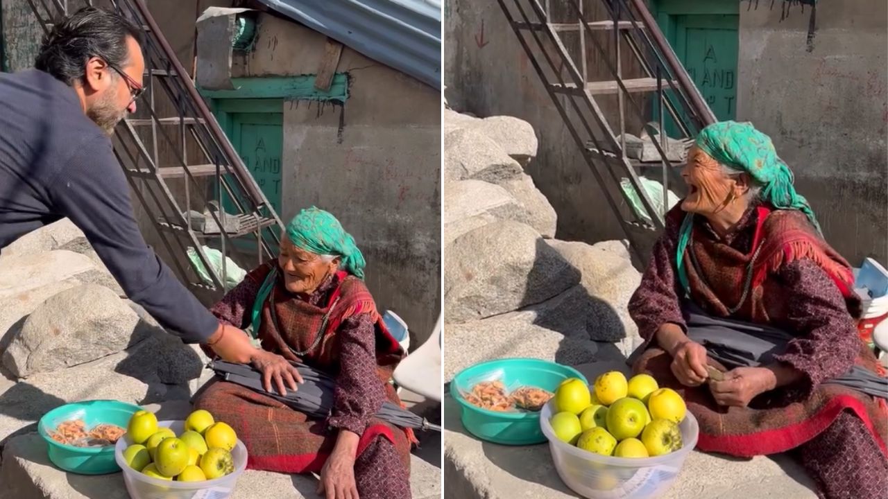 ईमानदारी की ऐसी मिसाल कभी नहीं देखी होगी! फल वाली बूढ़ी अम्मा ने ठुकराए मु्फ्त के पैसे, वायरल हो रहा वीडियो