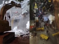 Clashes Erupt Over Demolition Near Delhi Mosque, 5 Cops Injured