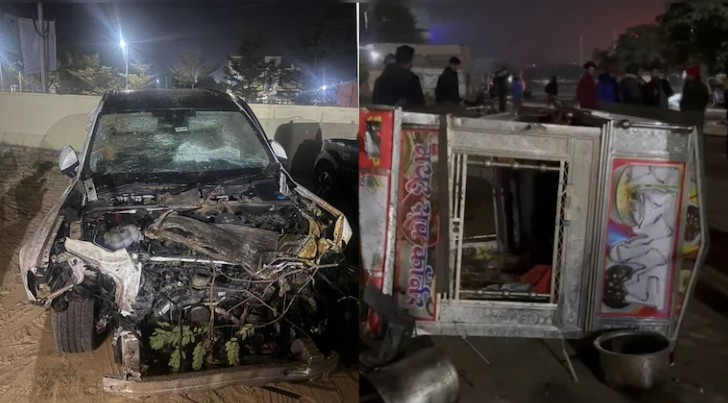 1 Dead, 15 Injured As Drunk Speeding Audi Driver Runs Over Them In Jaipur