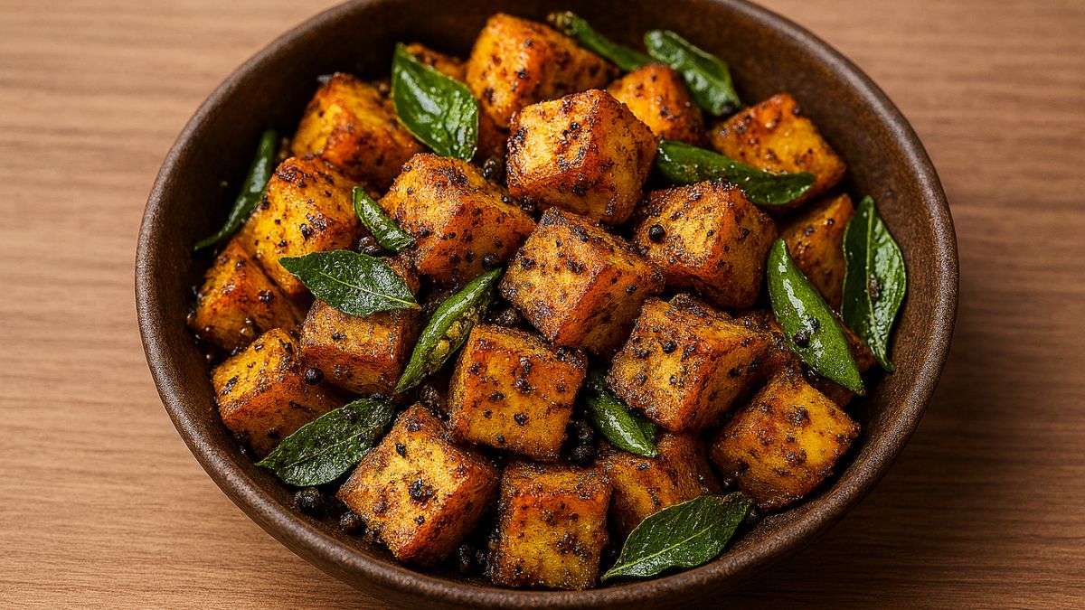 Done With The Usual Paneer Dishes? This Kerala Pepper Fry Is A Game-Changer