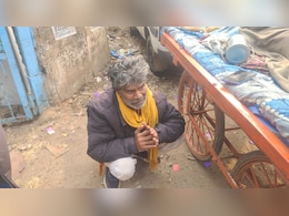 मध्&zwj;य प्रदेश में इंसानियत शर्मसार. पत्नी को ठेले पर अस्पताल ले जा रहा था पति, रास्ते में महिला की मौत