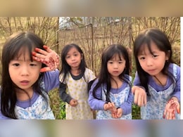 ओ देश मेरे तेरी शान पे सदके...तुतलाती आवाज में गाना गाते हुए बच्ची ने मारा सैल्यूट, दिल लूट लेगा वीडियो