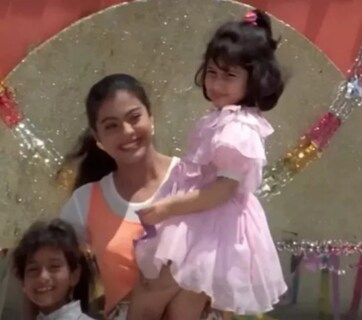 काजोल की गोद में दिख रही बच्ची बड़ी होकर बनी टॉप एक्ट्रेस, सुपरस्टार खान संग जुड़ा नाम, 28 साल बाद नाम जान फैंस हैरान