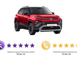 Tata Punch Facelift Secures 5-Star Safety Rating At Bharat NCAP Crash Test -Details