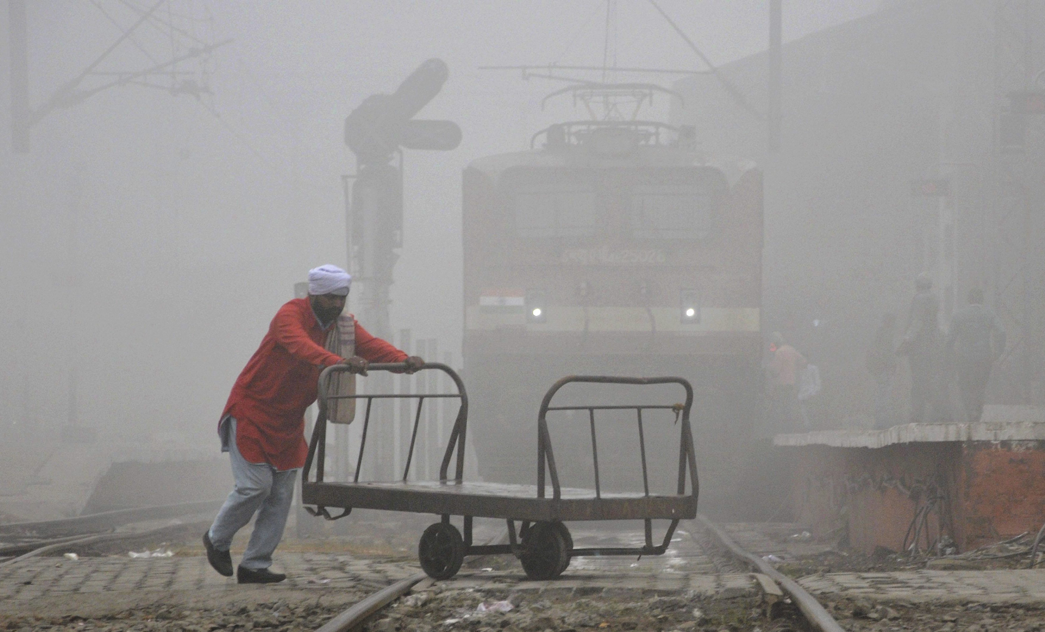 Fog Not The Only Culprit, Maintenance Work Delaying Many Trains