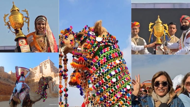 Maru Mahotsav 2026: मरु महोत्सव में विदेशी बोले 'आई लव इंडिया', मिस मूमल और मिस्टर डेजर्ट ने जीता सबका दिल