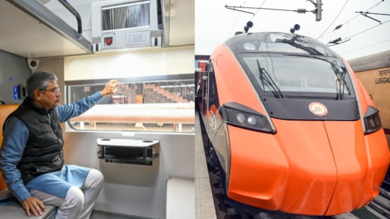 Adjustable Window Shades, Deep Wash Basins: Inside First Vande Bharat Sleeper Train
