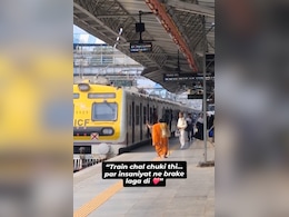 Watch: Driver Stops Mumbai Local Train Mid-Departure To Allow Elderly Woman To Board, Wins Hearts