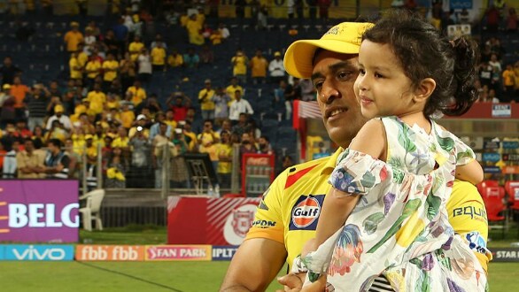 IPL 11 | Ziva Celebrates Chennai Super Kings&rsquo;  Win With Papa Dhoni