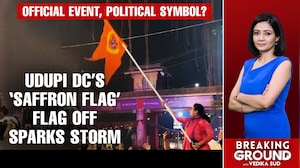 Official Event, Political Symbol? Udupi DC's 'Saffron Flag' Flag Off Sparks Storm