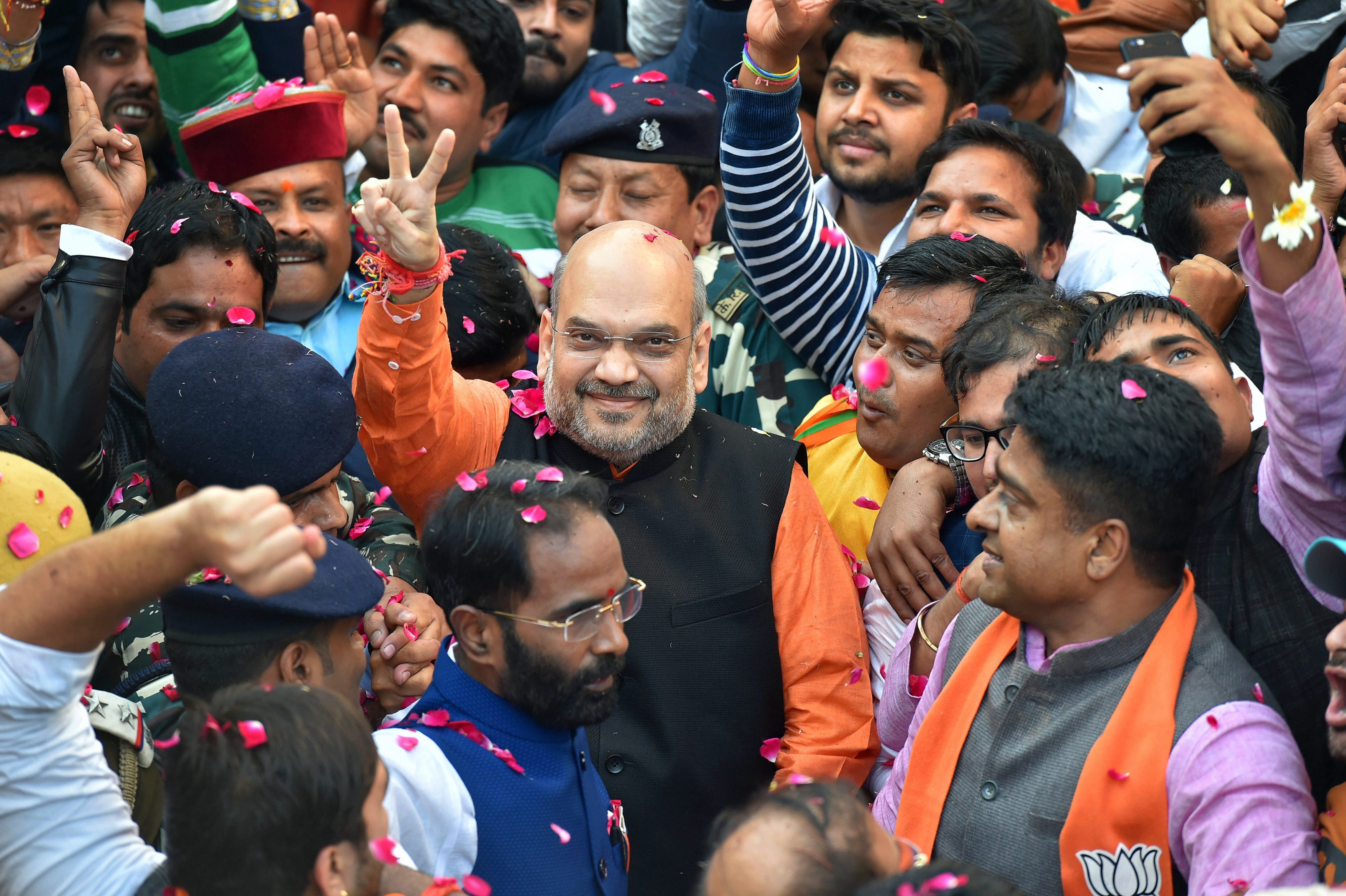 Gujarat Wasn&rsquo;t  A Close Fight, Says Amit Shah