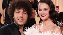 Selena Gomez And Benny Blanco Twin In Black, Turn Heads At 2026 Golden Globes