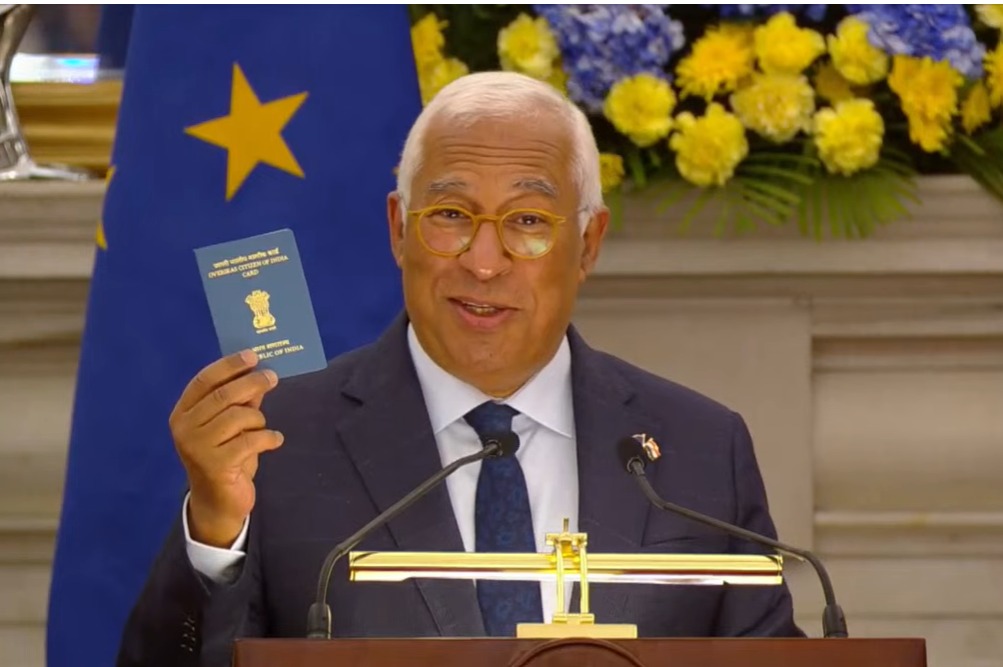 गोवा से मेरा गहरा नाता है, मैं ओवरसीज इंडियन सिटीजन हूं: यूरोपीय संघ के अध्यक्ष