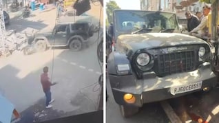 जयपुर में फिर थार गाड़ी का कहर, बाइक सवार को कुचला; मौके पर मौत, 3 दिन में दूसरी घटना