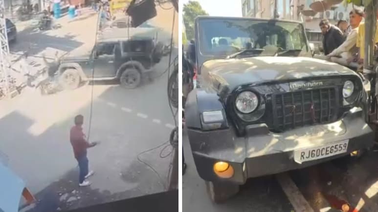 जयपुर में फिर थार गाड़ी का कहर, बाइक सवार को कुचला; मौके पर मौत, 3 दिन में दूसरी घटना