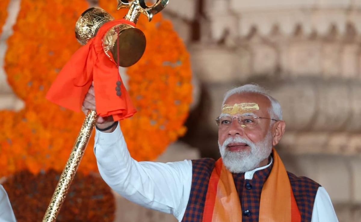 PM Modi Chants Mantras As Somnath Temple Marks 1,000 Years Since 1st Attack