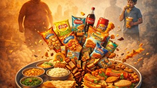 साल में करीब साढ़े तीन लाख करोड़ का प्रोसेस्ड फूड खा रहे भारतीय, 20 साल में 4000% बढ़ी बिक्री, मोटापा हुआ दोगुना- Economic Surve