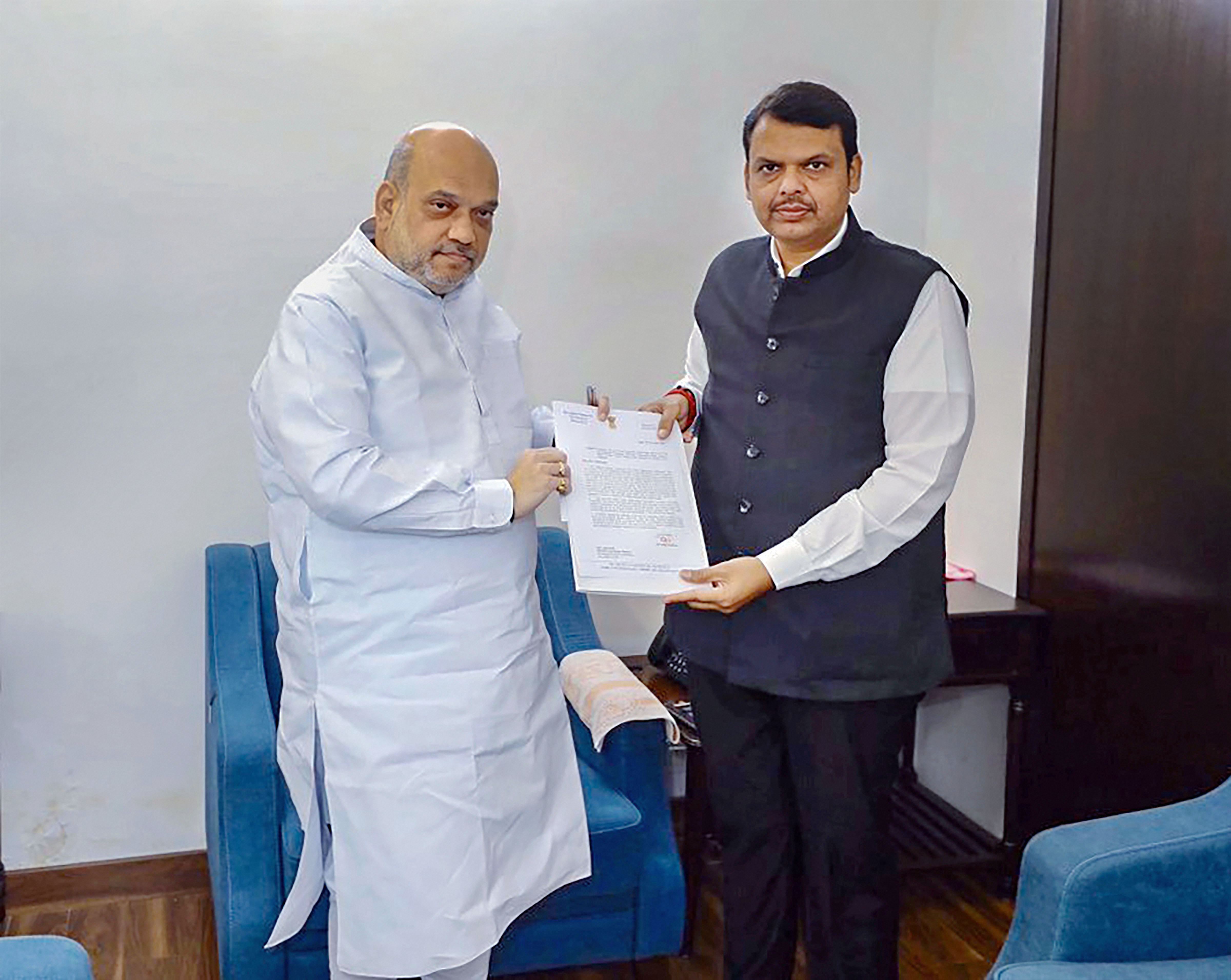 Devendra Fadnavis Meets Amit Shah In Delhi, Says Need To Form Government At Earliest