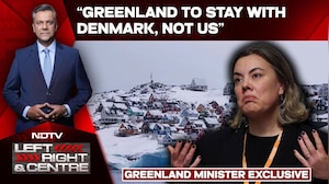 'Greenland To Stay With Denmark, Not US': Minister Tells NDTV