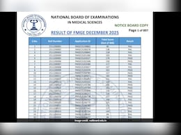 FMGE परीक्षा का रिजल्ट हुआ जारी, डॉक्टरी का लाइसेंस पाने में 76 फीसदी उम्मीदवार फेल