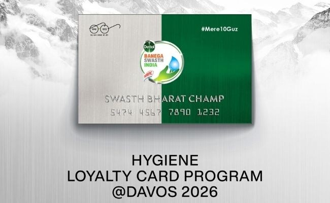 Dettol Hygiene Loyalty Card Debuts at WEF 2026