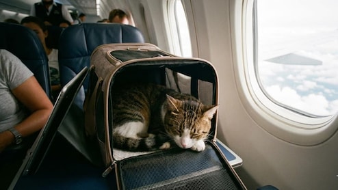 Pets Up To 10 Kg Now Allowed To Travel In Cabin On Air India Flights