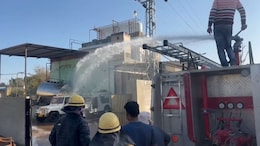 नवलगढ़: आइस फैक्ट्री में अमोनिया लीक होने से मची अफरा-तफरी, चेंबर फटने से हवा में घुला जहर, रास्ता सील