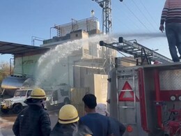 नवलगढ़: आइस फैक्ट्री में अमोनिया लीक होने से मची अफरा-तफरी, चेंबर फटने से हवा में घुला जहर, रास्ता सील