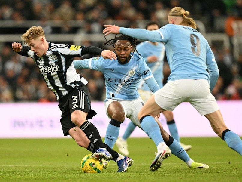 Antoine Semenyo Stars As Manchester City Secure Advantage Over Newcastle In League Cup Semi Final