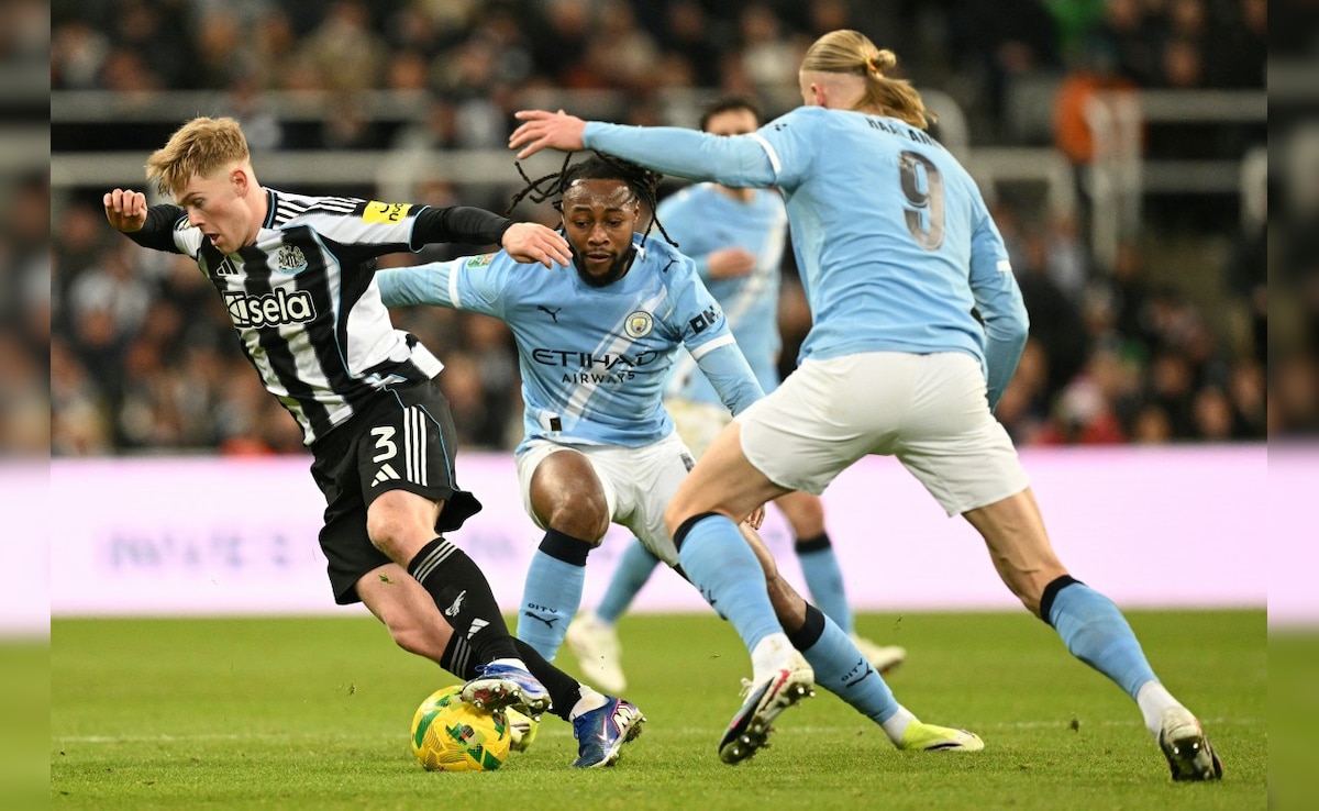 Antoine Semenyo Stars As Manchester City Secure Advantage Over Newcastle In League Cup Semi Final