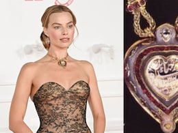 Margot Robbie Wears Elizabeth Taylor's Rs 74 Crore Taj Mahal Necklace, Desi Internet Says, "Stolen From India"