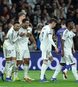 Kylian Mbappe, Vinicius Help Real Madrid Thrash Monaco In Champions League