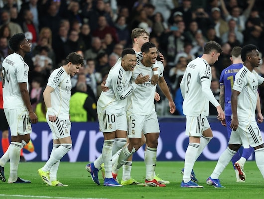 Kylian Mbappe, Vinicius Help Real Madrid Thrash Monaco In Champions League