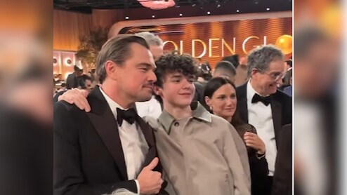 Pic Of The Day: Leonardo DiCaprio Poses With Golden Globes Winner Owen Cooper