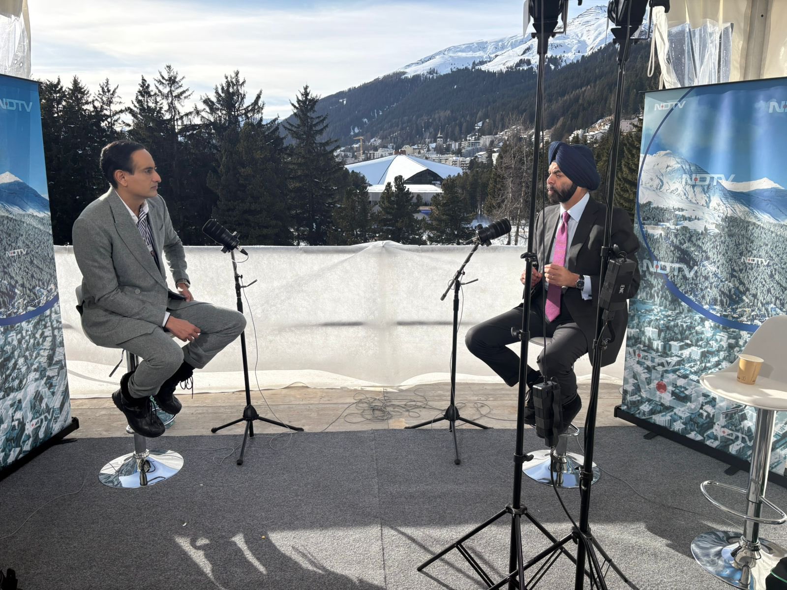 Small AI Is India's Secret Weapon, Ajay Banga Tells NDTV At Davos