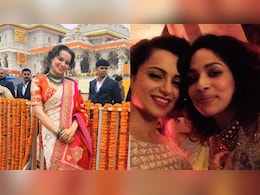 Kangana Ranaut Accuses Masaba Of Not Letting Her Wear Brand's Saree For Ram Janmbhoomi Darshan: 'Blinded By Hate'