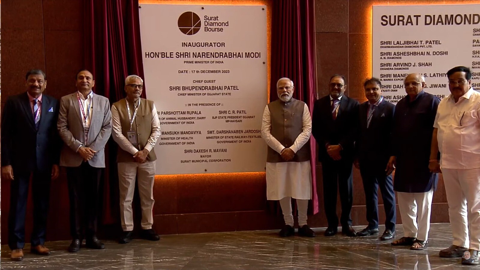 PM Modi Inaugurates Surat Diamond Bourse, New Terminal Building At Surat Airport