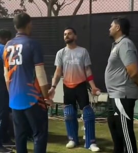 Virat Kohli Gives Pep Talk, Autographed Ball To Net Bowler Ahead Of 1st New Zealand ODI - Video Wins Hearts