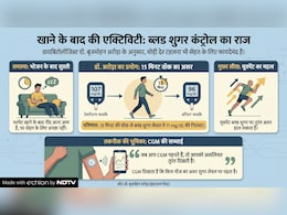 डाइबेटोलॉजिस्ट ने बताया कैसे खाने के बाद महज 15 मिनट की वॉक से कम तुरंत कम हो सकता है बढ़ा हुआ ब्&zwj;लड शुगर