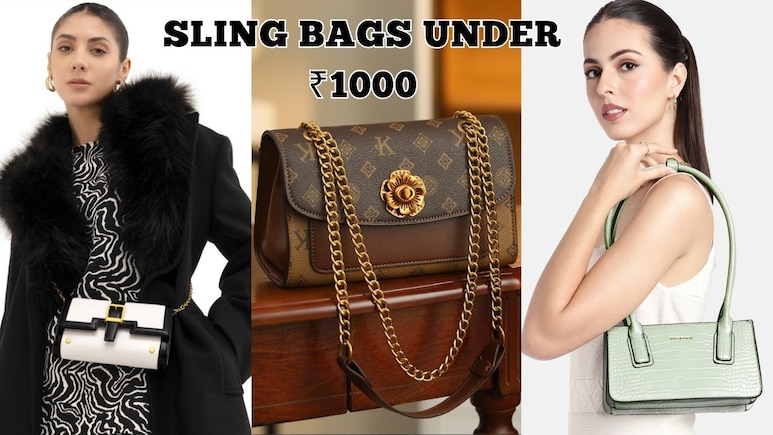 Sling Bags Under ₹1000: कम बजट में खरीदें प्रीमियम लुक वाले स्लिंग बैग्स, स्टाइल और क्वालिटी दोनों में बेस्ट