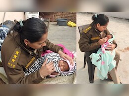 VIDEO: वर्दी में मां बनीं पुलिस अफसर! शराब के अड्डे पर रोता मिला तीन माह का मासूम, गोद में लेकर पिलाया दूध