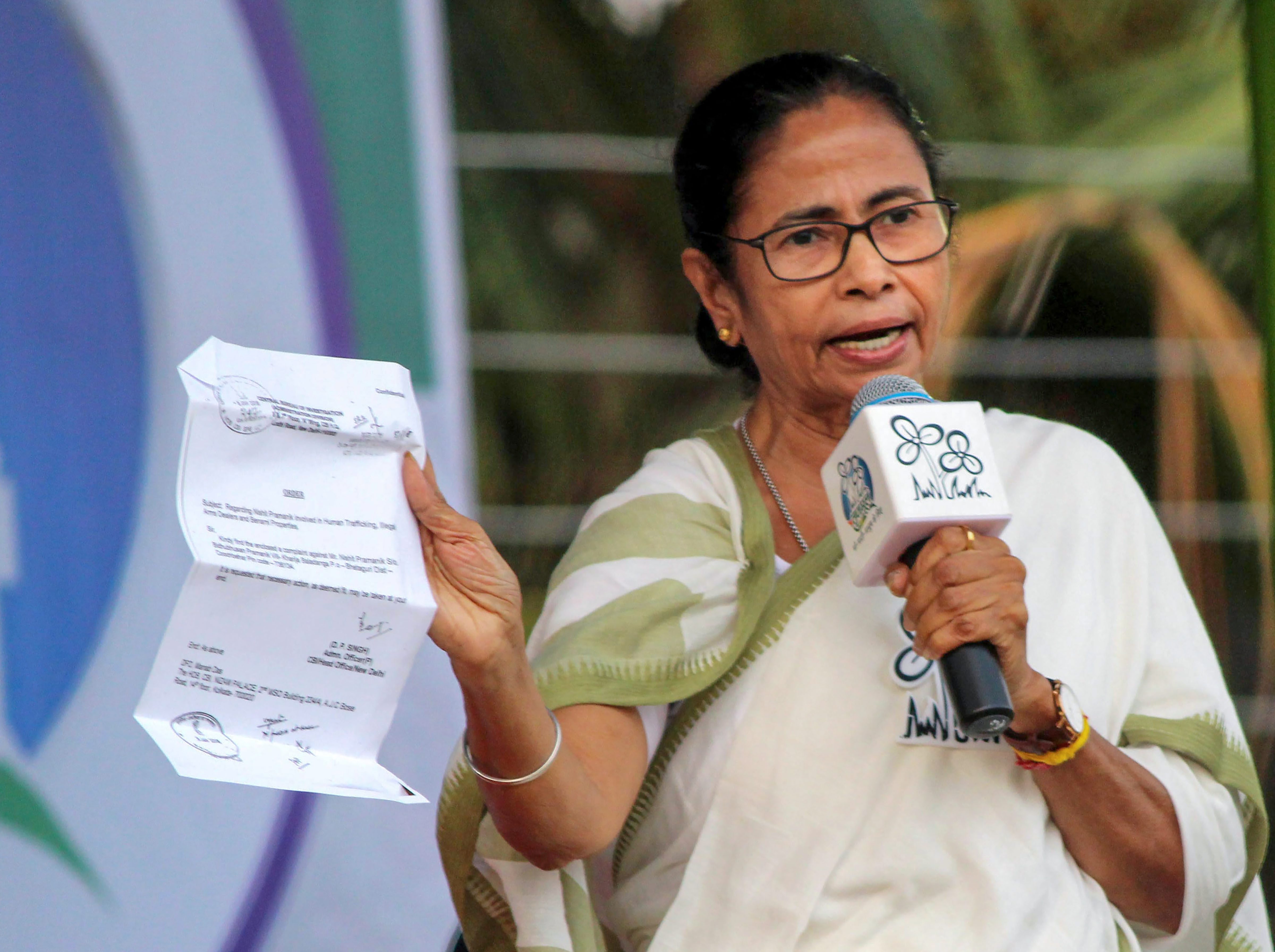 Mamata Banerjee Writes To Election Commission Against Transfer Of Senior Police Officers