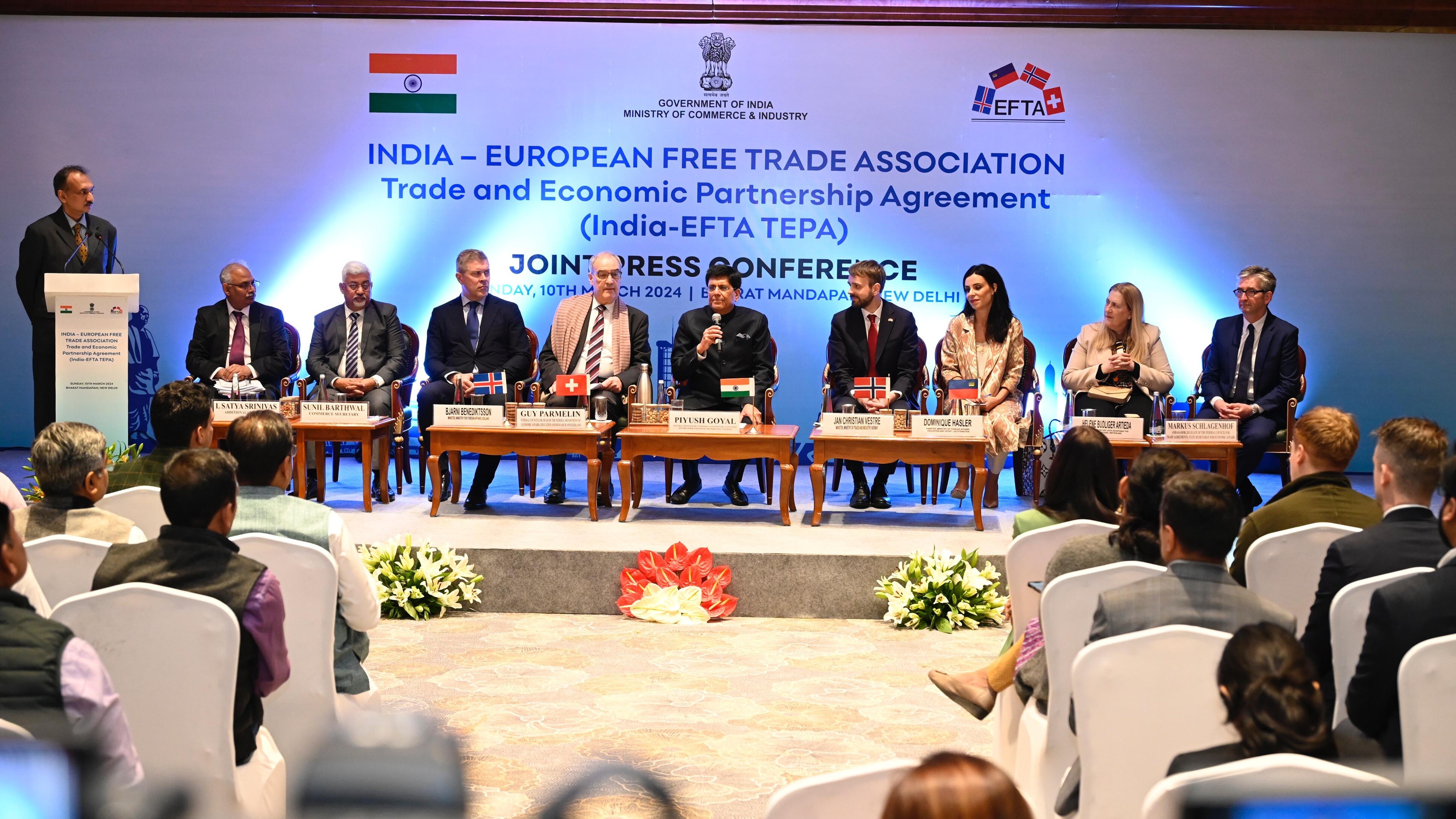 EFTA Investments Expected To Multiply From India-Swiss Joint&nbsp;Ventures: Official