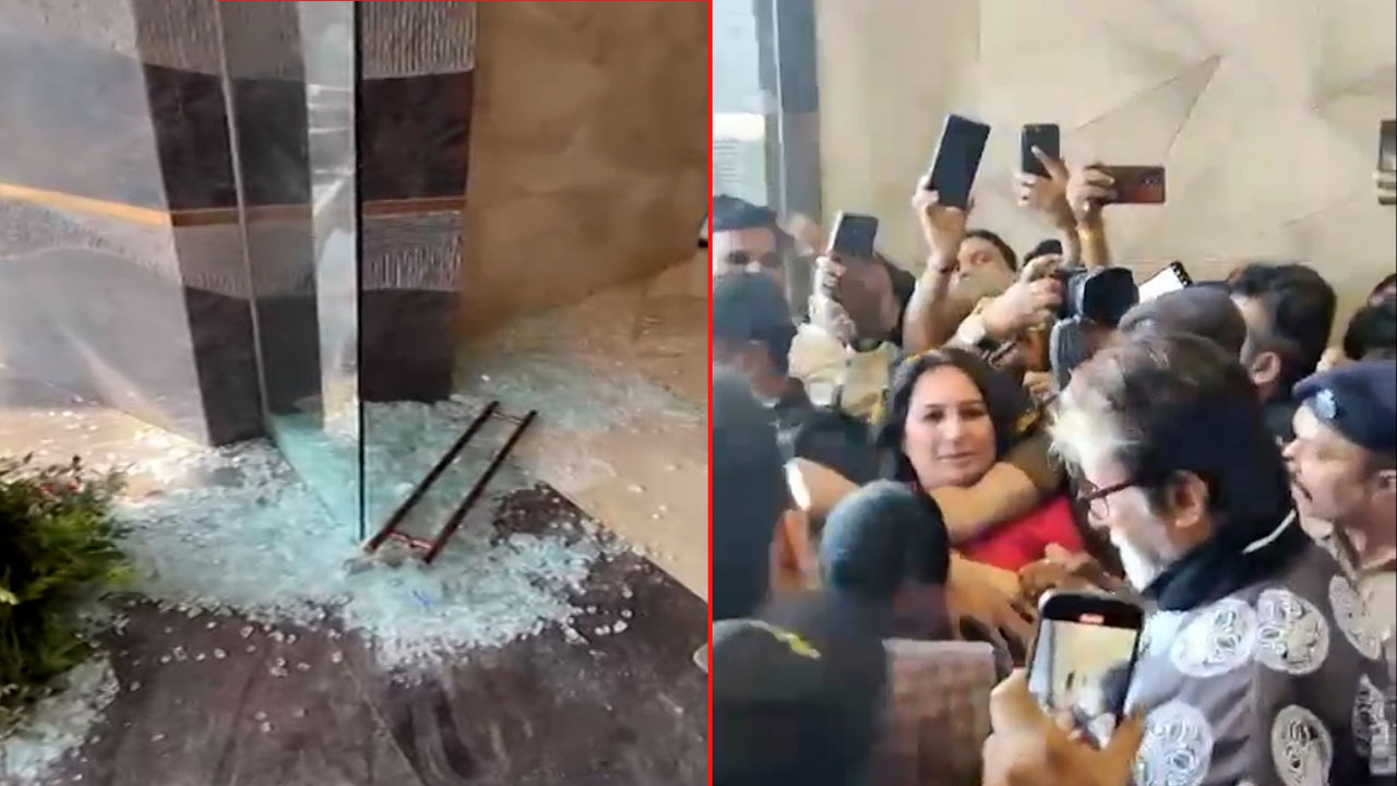 Amitabh Bachchan's Surat Visit Sparks Fan Frenzy, Gate Collapse