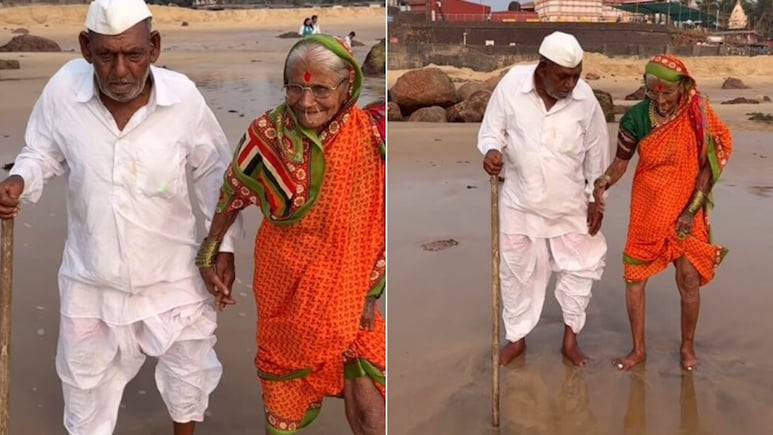 ज़िदगी भर बस सुना था, पहली बार जब देखा समंदर तो हाथ जोड़ लिए, दादा-दादी की खामोश खुशी ने रुला दिया