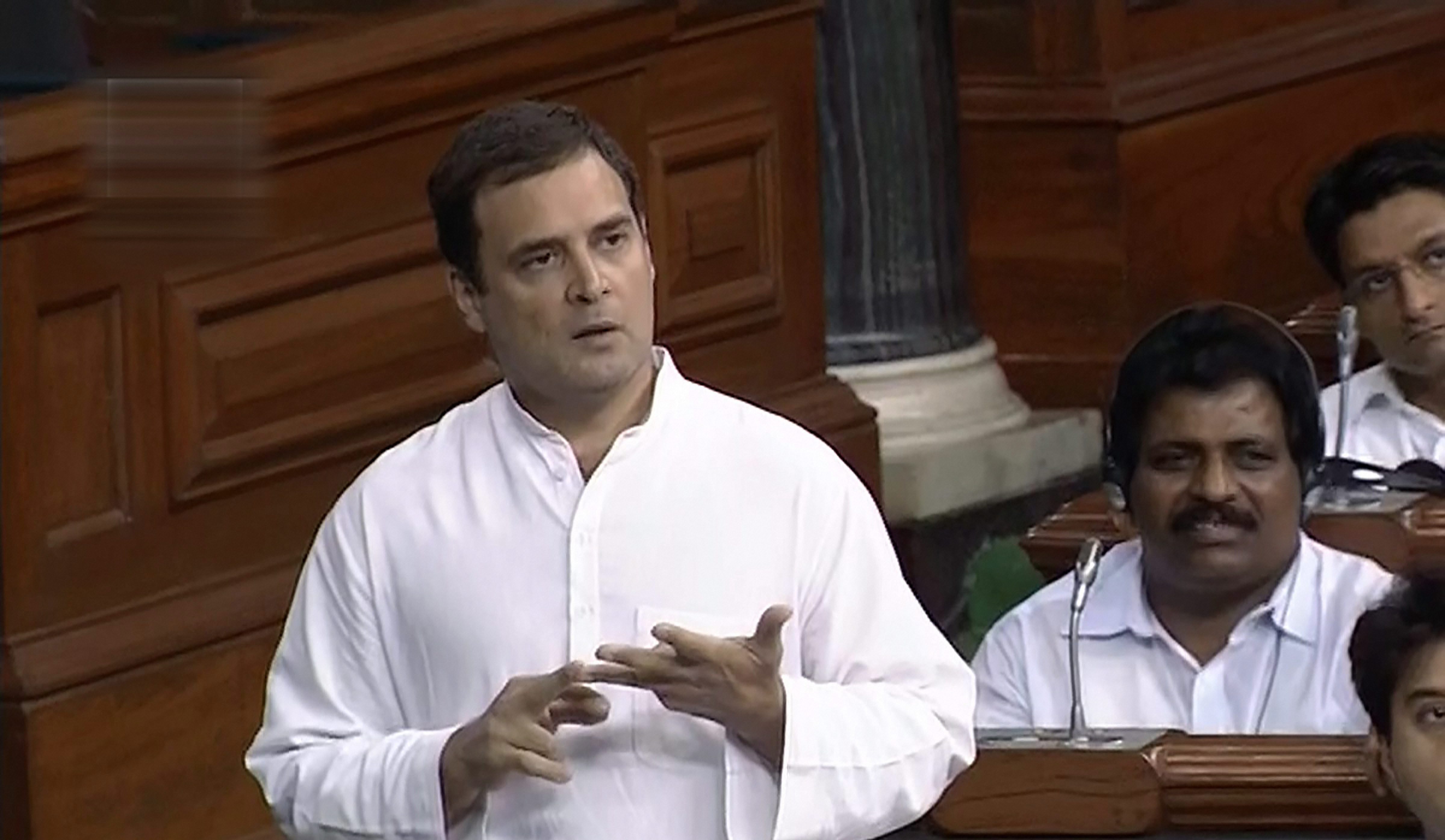 No-Confidence Motion: Rahul Gandhi Attacks Modi On GST, Jobs, Loan Waivers And Defence Deals