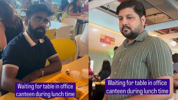 Viral Video Shows Lunch-Hour Struggle At Office Canteen And It's Too Relatable