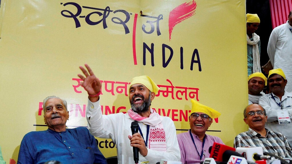 Yogendra Yadav Detained By Tamil Nadu Police On Way To Meet Farmers