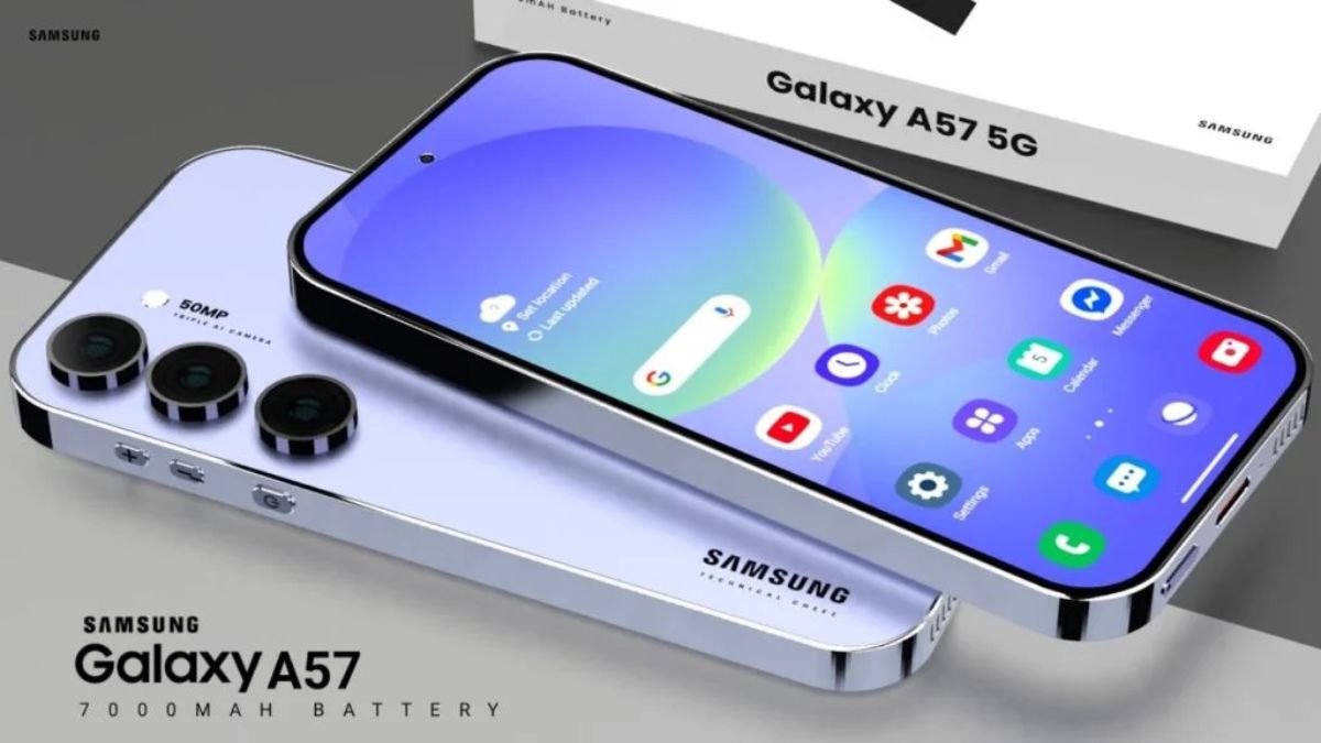 Samsung Galaxy A57 चा पहिला लूक समोर;  स्लिम आणि प्रीमियम डिझाईन